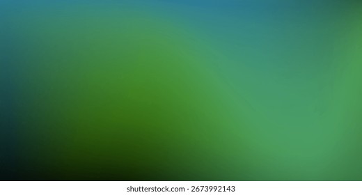 El gradiente abstracto combina tonos azules y verdes vibrantes