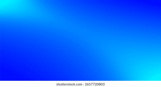 Abstrakter Farbverlauf mit Blau- und Aquafarben für einen glatten Hintergrund