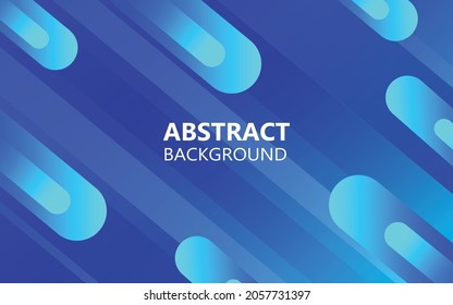 Abstract gradient blue backgound vector