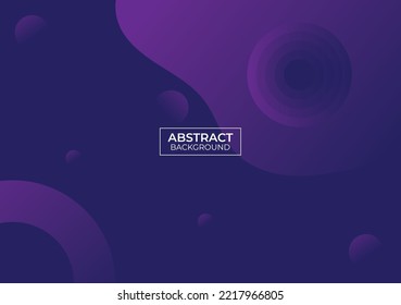 abstract gradient blue background with circles