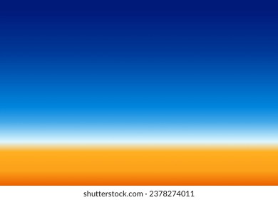 Abstract gradient Blue background. Dark blue with white vignette Banner.