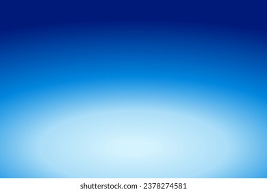 Abstract gradient Blue background. Dark blue with white vignette Banner .
