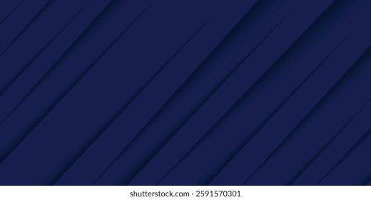 Abstract gradient blue background with diagonal lines vector design