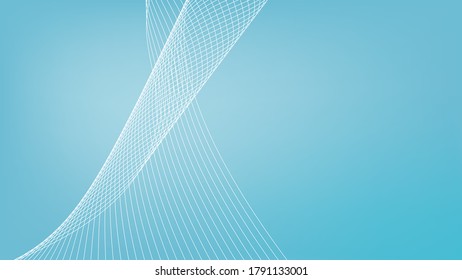 Abstract gradient blue  background, relaxing pastel color, vector illustration for graphic design, background, website or banner