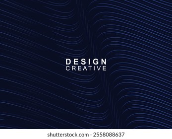 Abstract gradient blue banner color with unique wavy design, great for creating headers, promotional banners and eye-catching graphic elements with a modern and dynamic look.