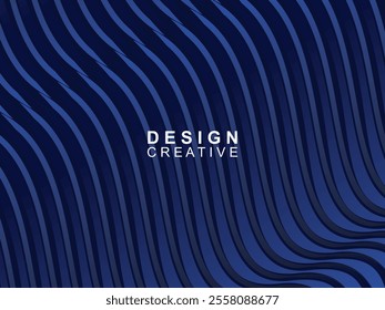 Abstract gradient blue banner color with unique wavy design, great for creating headers, promotional banners and eye-catching graphic elements with a modern and dynamic look.