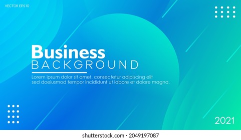 Abstract gradient blue business background with futuristic style for modern concept banner design template and copy space.