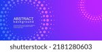 Abstract gradient blue color background in modern design