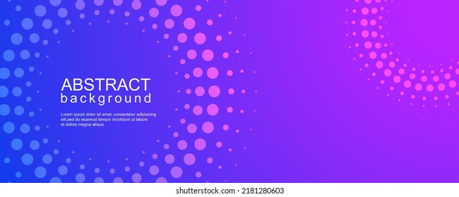 Abstract gradient blue color background in modern design