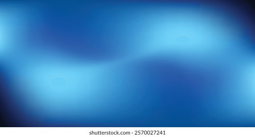 Abstract gradient Blue color background. Close up of blue gradations with blur style. Light blue vector blurred texture. EPS vector illustration