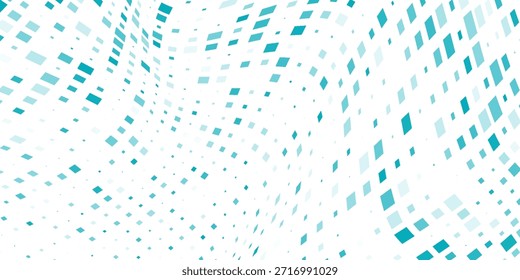 Abstrato Gradiente Cor Azul Meio-Tom Plano de Fundo Pontos Escalonados Padrão Moderno Abstrato Design