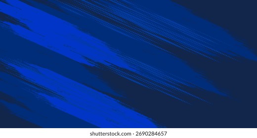 Abstract gradient of blue color pattern with grunge texture background. Simple grunge design. Sport grunge style. Vector illustration