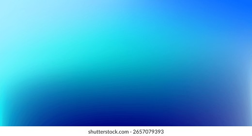 Gradiente Abstractas en tonos azules y cian que representa una atmósfera tranquila