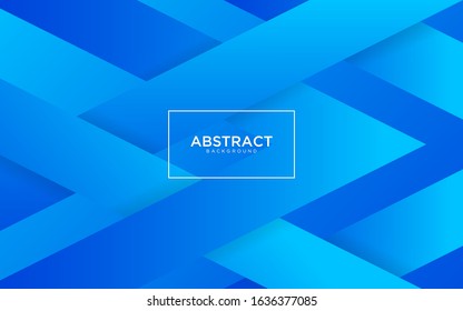 Abstract Gradient Blue Geometric Background