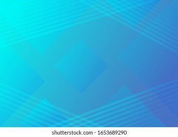 abstract gradient blue geometric background.