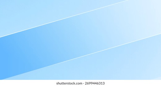 Abstract Gradient Blue Geometric Background With Modern Minimalist Style. EPS 10