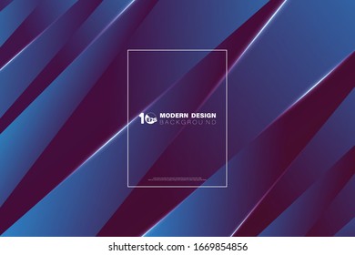 Abstract gradient blue magenta color design of future template cover background. Decorate for ad, poster, artwork, template design. illustration vector eps10