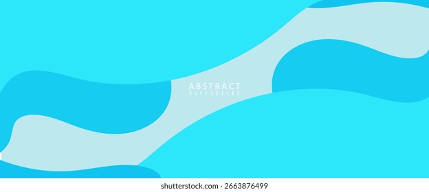 Abstract von Farbverlauf blaue Memphis fließendes Muster Design mit geometrischen Kunstwerk Hintergrund. Kann für Poster, Flyer, Broschüre verwendet werden