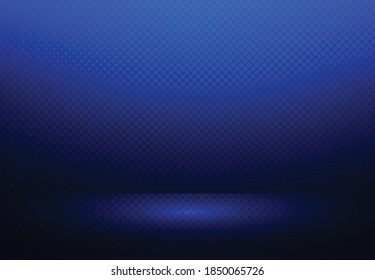 Abstract gradient blue mockup background. with circle halftone design artwork background. Decorate for ad, poster, artwork, template design, print. illustration vector eps10