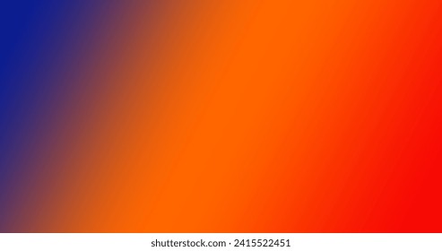 Abstract Gradient Blue Orange Red Background
