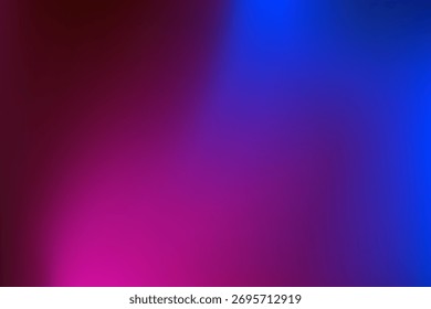 Abstract gradient blue pink combination dark background. vector illustration
