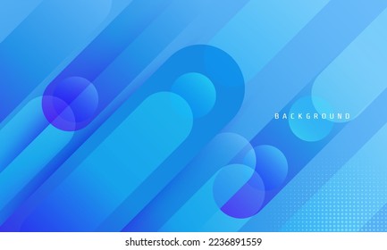 Abstract gradient blue and purple geometric wallpaper background