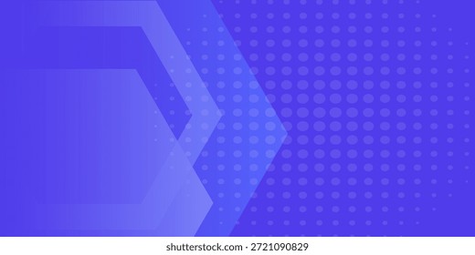 Fondo hexagonal azul y púrpura degradado Abstractas. Diseño de fondo de patrón de Formas hexagonales de moda simple. Vector Eps10