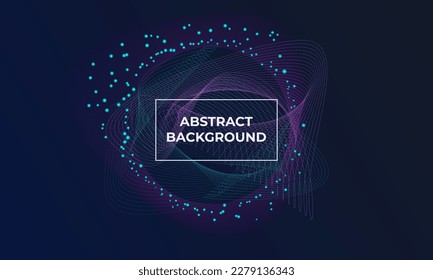 abstract gradient blue shape circle background with blue, white, purple color