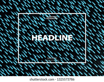 Abstract gradient blue stripe line pattern of technology background. You can use for poster, ad, advertisement, annual report, artwork design. illustration vector eps10