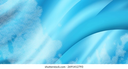 Abstrato Gradiente azul azul escuro fundo da onda. Fundo azul azul turquesa azul turquesa. Ilustração vetorial para o seu design gráfico, banner, verão, papel de parede ou aqua poster