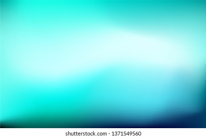 Abstract Gradient blue teal white background. Blurred mint turquoise navy blue water backdrop for your graphic design, banner, summer, winter or aqua poster