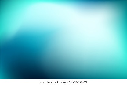 Abstract Gradient blue teal white background. Blurred mint turquoise navy blue water backdrop for your graphic design, banner, summer, winter or aqua poster