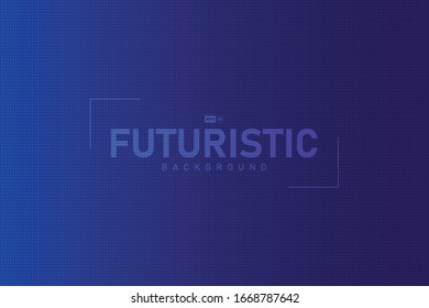 Abstract gradient blue and violet with dot pattern futuristic design background. Use for ad, poster, artwork, template design, print. illustration vector eps10