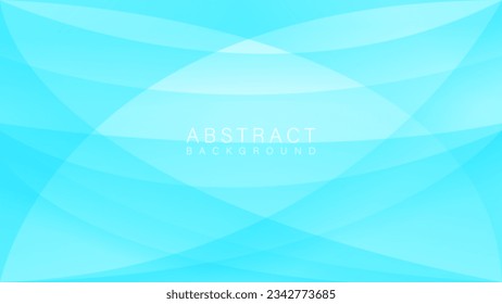 Abstract gradient blue and white geometric background. Dynamic shape composition. Vector illustration