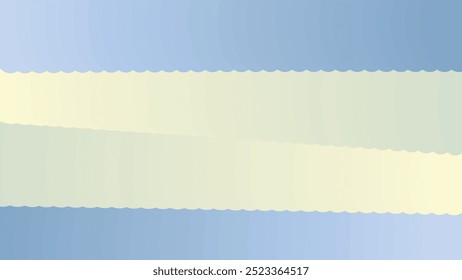 abstract gradient blue yellow paper layer background design