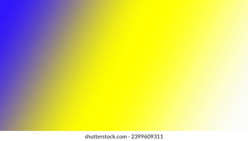 Abstract Gradient Blue Yellow White Background