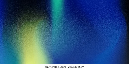 Fondo Abstractas del desenfoque del gradiente con la luz azul y amarilla. fondo desenfocado moderno del gradiente