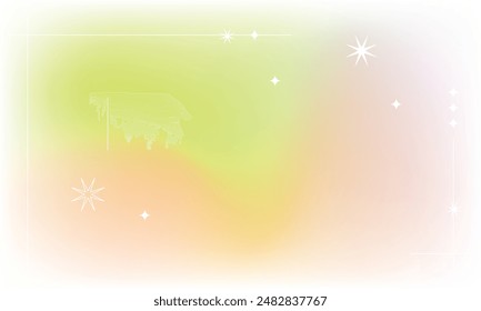 Abstract gradient blur background design.