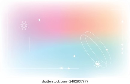 Abstract gradient blur background design.