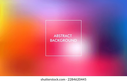 abstract gradient blur background with orange,white, pink, blue, black, purple color