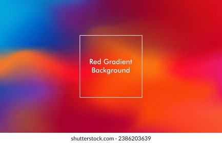 abstract gradient blur background with pastel, red color