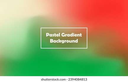 abstract gradient blur background with pastel, pink, green color