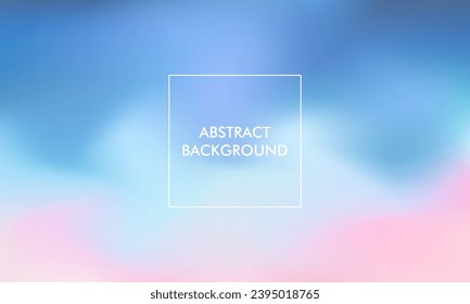 abstract gradient blur background with pastel color