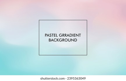 abstract gradient blur background with pastel color