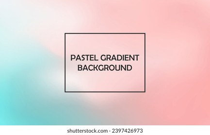 abstract gradient blur background with pastel color