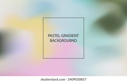 fondo de desenfoque de gradiente abstracto con color pastel 