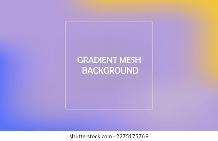 abstract gradient blur background with purple, blue, yellow color