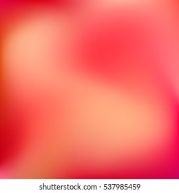 Abstract gradient blur background with red, orange, pink, magenta, yellow and maroon colors for deign concepts, wallpapers, web, presentations and prints. Vector illustration.