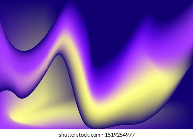 Abstract gradient blur background  vector illustration with , purple, and bright yellow colors for deign concepts.