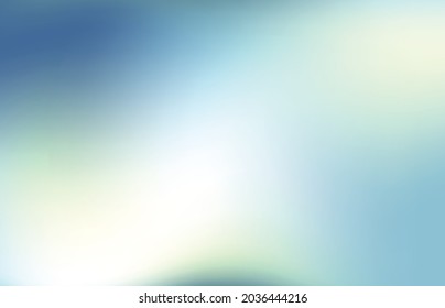 Abstrakte Farbverlauf-Unschärfe bunter Erneuerungsstil tropische Tonvorlage. Mesh für Kopienraum auf Texthintergrund. Vektorgrafik